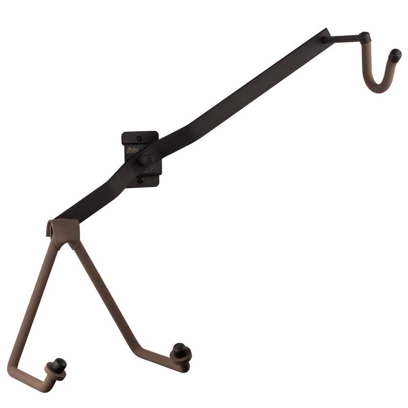 String Swing Guitar Holder Low-Profile Wide-Body for Horizontal Flat Wall Mount - 1 Piece Unit CC151-LPW-FW - Image 1